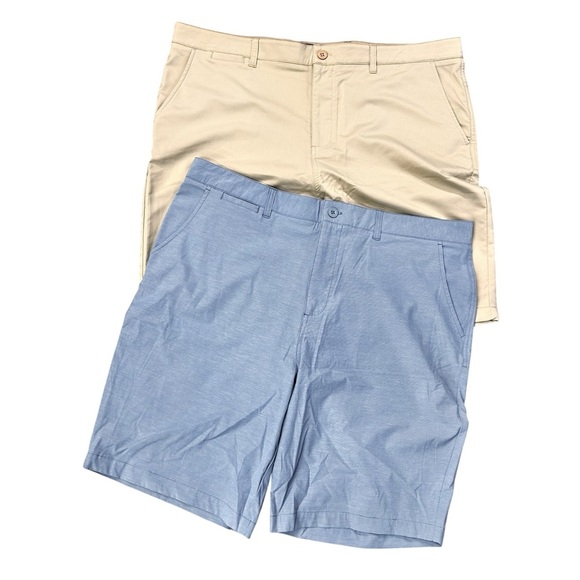 Johnny-O Lot Golf Shorts 40 Country Club Coastal Performance Resort Active - Picture 1 of 10